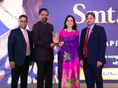 Nita Ambani honoured with AAPI Humanitarian Award, Key to Tampa City for philanthropic contributions
