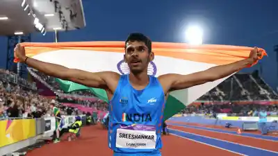 Murali Sreeshankar Secures Historic Second Consecutive Long Jump Silver At Commonwealth Games