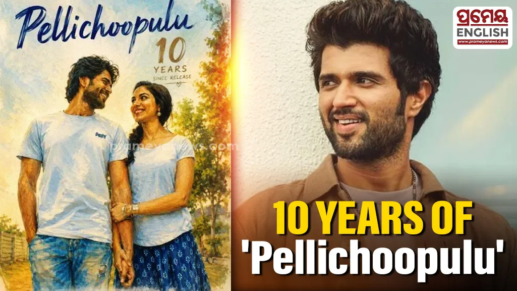 "I feel the weight on my shoulders... I feel different": Vijay Deverakonda celebrates 10 years of 'Pellichoopulu'