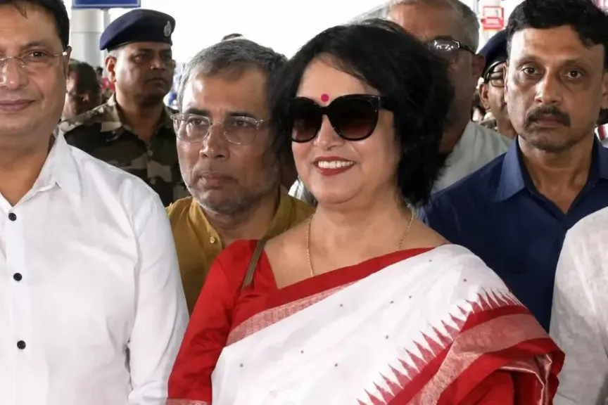Bangladeshi Author Taslima Nasreen Steps Foot In West Bengal Capital After Nearly Two Decades