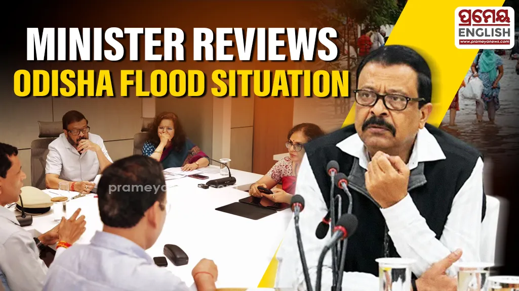 The Water Resources Department reported that the Mahanadi River is currently carrying a discharge of 865,000 cusecs of water. At present, 12 gates of the Hirakud Dam are open, with plans to open one more gate if necessary. Authorities are also prepared to operate up to 22 gates depending on the evolving flood situation