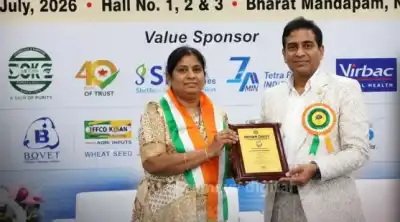 OMFED wins top National Honour as Best Exhibitor at Bharat Mandapam Expo