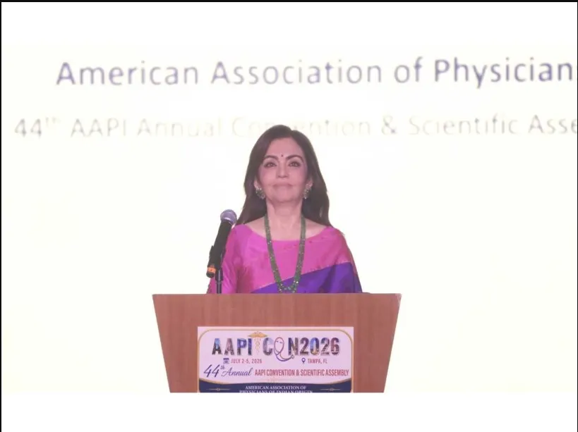Nita Ambani congratulates America on 250 years of Independence, extends warm wishes
