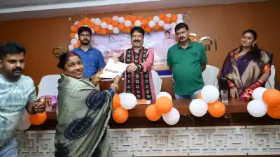 Odisha Minister distributes PMAY-U work orders to 61 beneficiaries in Baripada