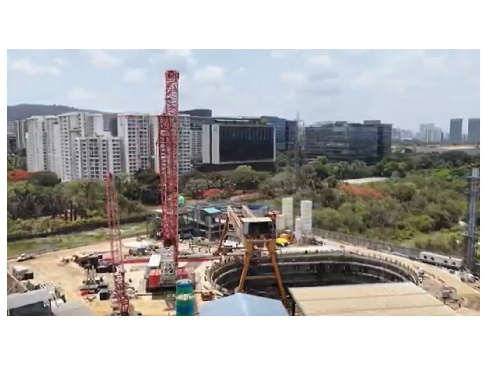 India's largest tunnel boring machine begins excavation in Vikhroli for Mumbai-Ahmedabad bullet train project