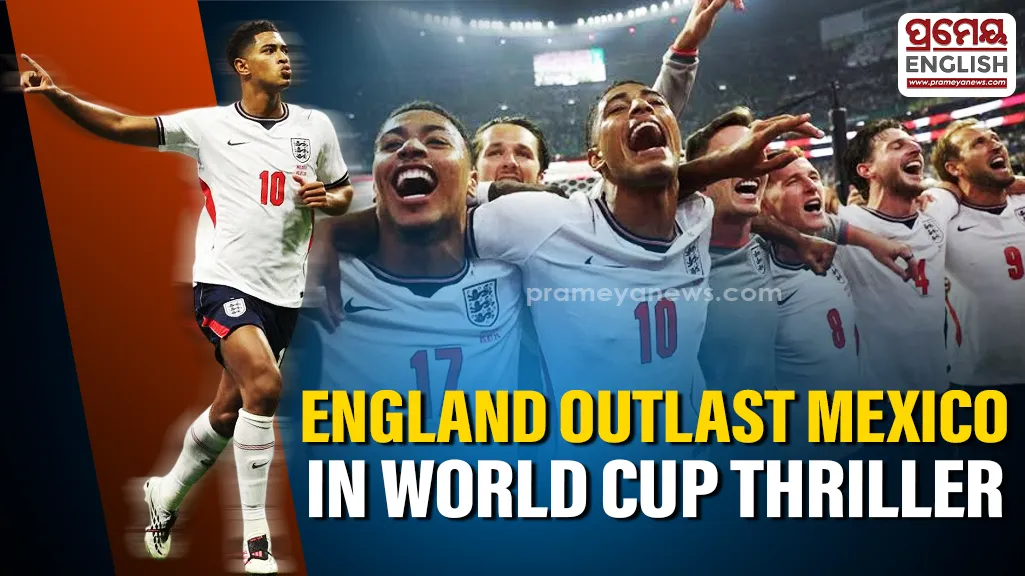 Ten-Man England Outlasts Mexico 3-2 in Thrilling World Cup Clash to Reach Quarterfinals 