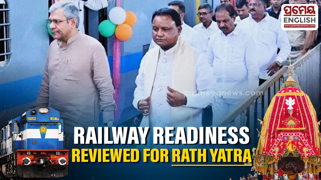 Odisha CM, Union Minister Ashwini Vaishnaw review railway preparations for Puri Rath Yatra
