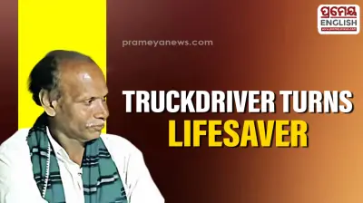 Balasore: Truck driver saves woman from suicide attempt, wins widespread praise