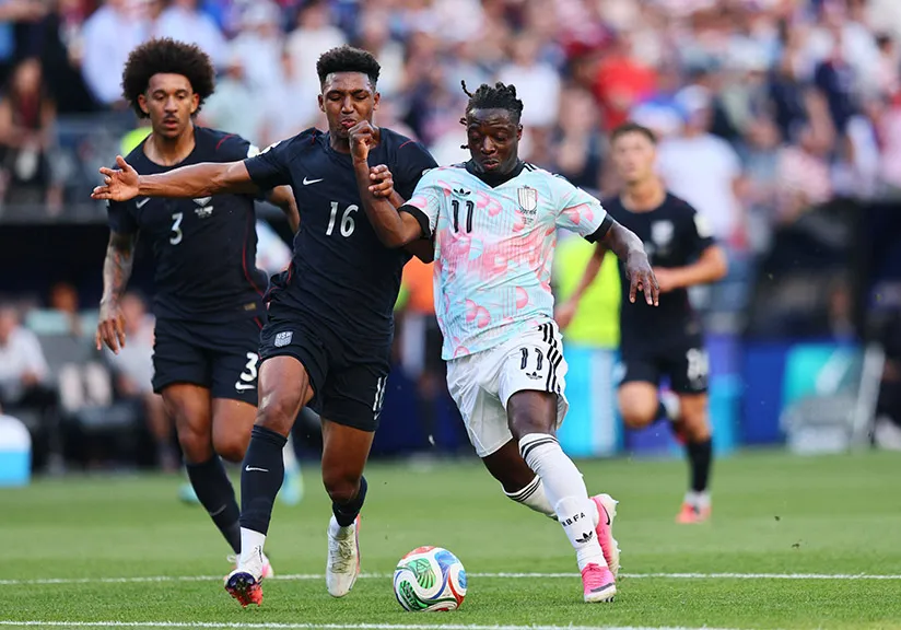 Belgium eliminates final host nation, securing quarterfinal berth