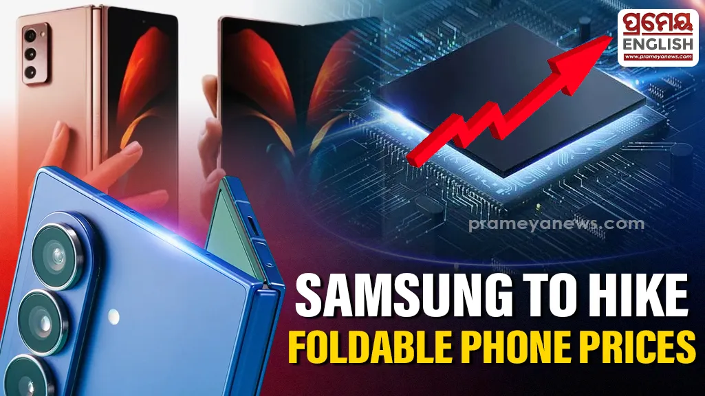 Samsung to hike foldable phone price amid AI chip shortage

