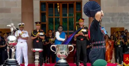 President Murmu Launches Durand Cup 2026 Trophies