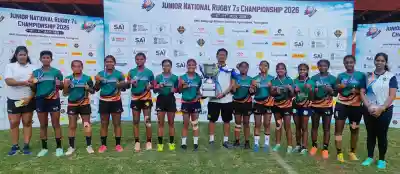 Odisha girls claims the Junior National Rugby 7s Championship titles