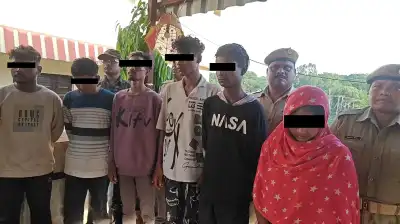 Keonjhar Police bust robbery-cyber fraud nexus; six held, woman linked to Jamtara Gang