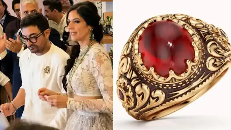 Bollywood Superstar Aamir Khan Gifts Gauri Spratt An Exquisite Custom Madagascar Ruby Ring