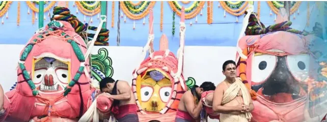 Lord Jagannath’s ‘Pahuda’ ritual deferred for 184 hours during Anasara; devotees face long wait for Mahaprasad

