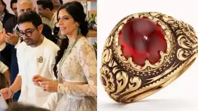 Bollywood Superstar Aamir Khan Gifts Gauri Spratt An Exquisite Custom Madagascar Ruby Ring