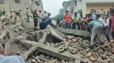 Under-construction building collapses in Delhi's Rohini, 1 dead several feared trapped