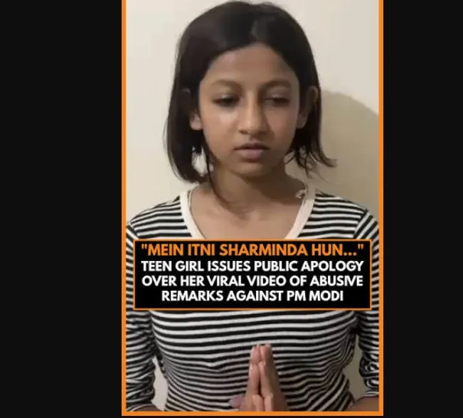 Teen apologises after alleged abusive slogans against PM Modi during NEET protest