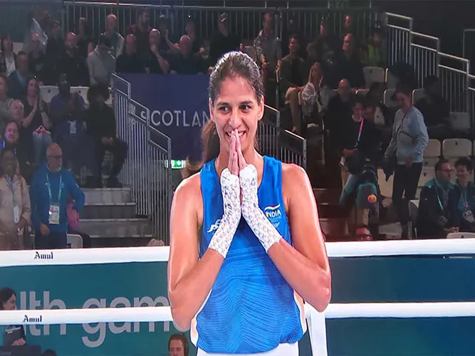Indian Boxer Jaismine Lamboria Secures CWG Gold after Defeating Reigning Champion Walsh