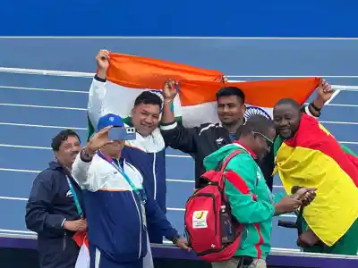 Soman Rana Clinches Gold While Shubham Juyal Takes Silver in Glasgow Men's F57 Shot Put Event