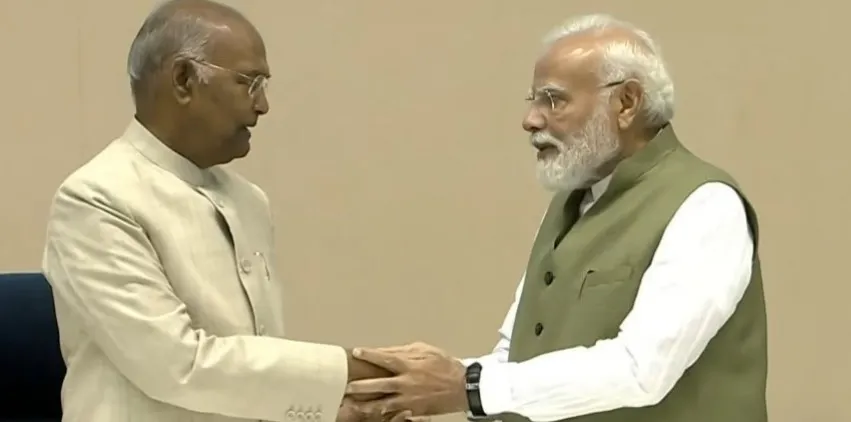 PM Modi launches Ram Nath Kovind’s autobiography, calls it a legacy for Indian Democracy

