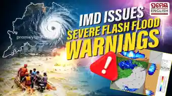 Heavy Rainfall and Severe Flooding Threaten Northern Odisha As Coastal Weather Systems Worsen