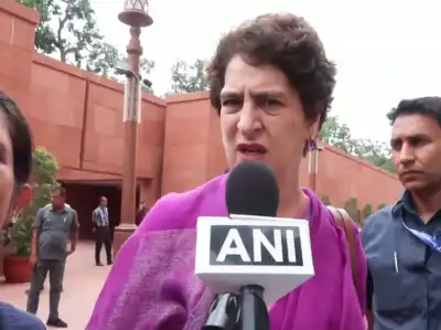 "Has come today only to sing Vande Mataram": Priyanka Gandhi targets Amit Shah
