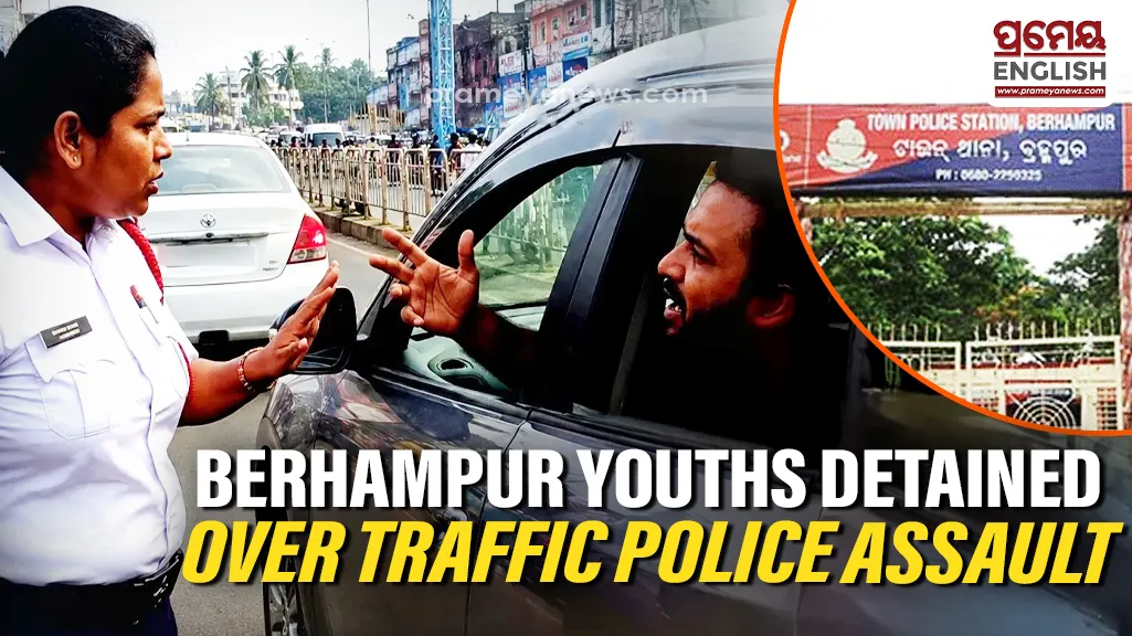 Berhampur traffic police assault: Youths detained after viral video
