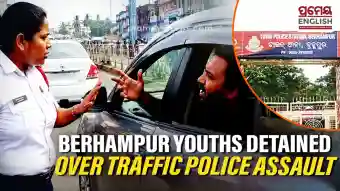 Traffic police assaulted in Berhampur; two youths detained after viral video