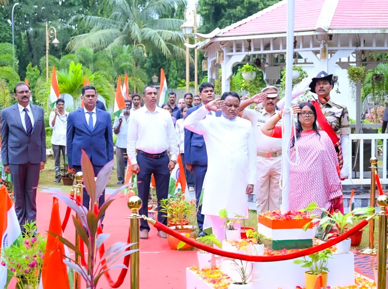 Odisha celebrates 80th Independence Day; CM Mohan Majhi hoists National Flag in Bhubaneswar