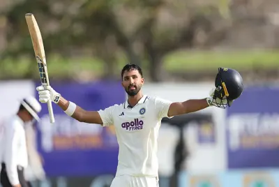 Dominant Batting from Padikkal and Rahul Leaves Sri Lanka Struggling on Opening Day