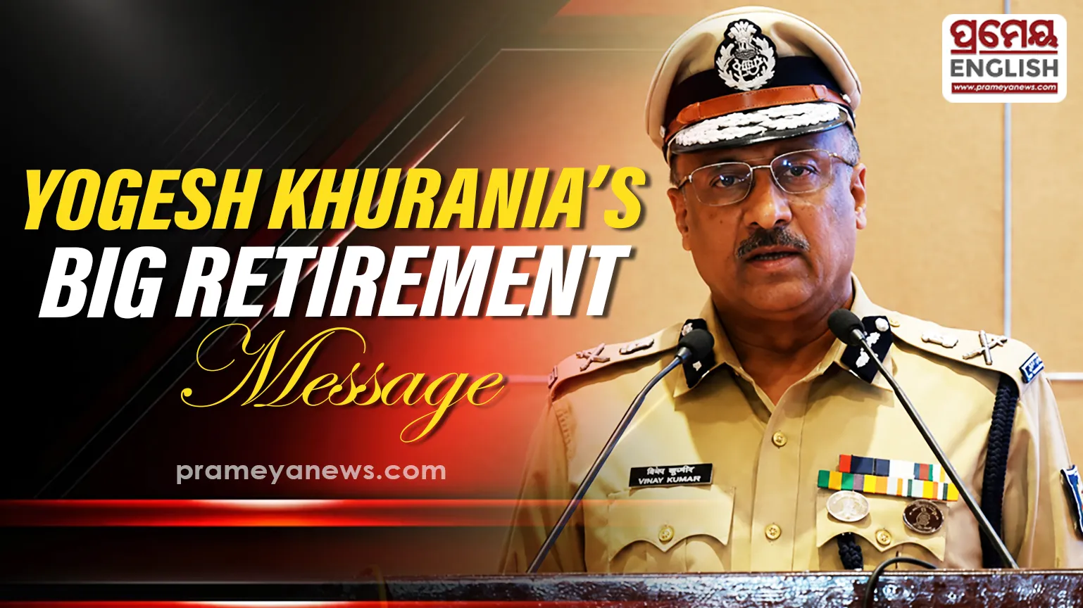Naxal-free Odisha and falling crime: Outgoing DGP Khurania’s key takeaways
