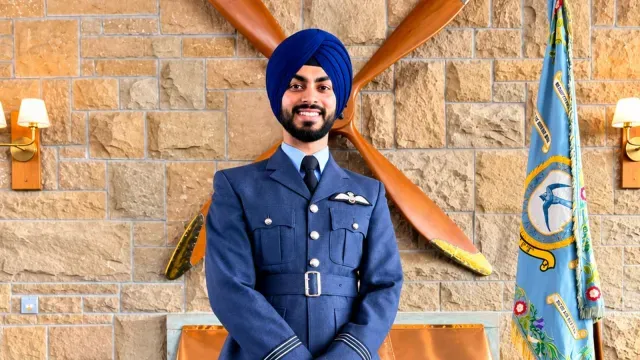Arshdeep Singh Dang Becomes First Sikh to Attain RAF Fighter Wings since World War II