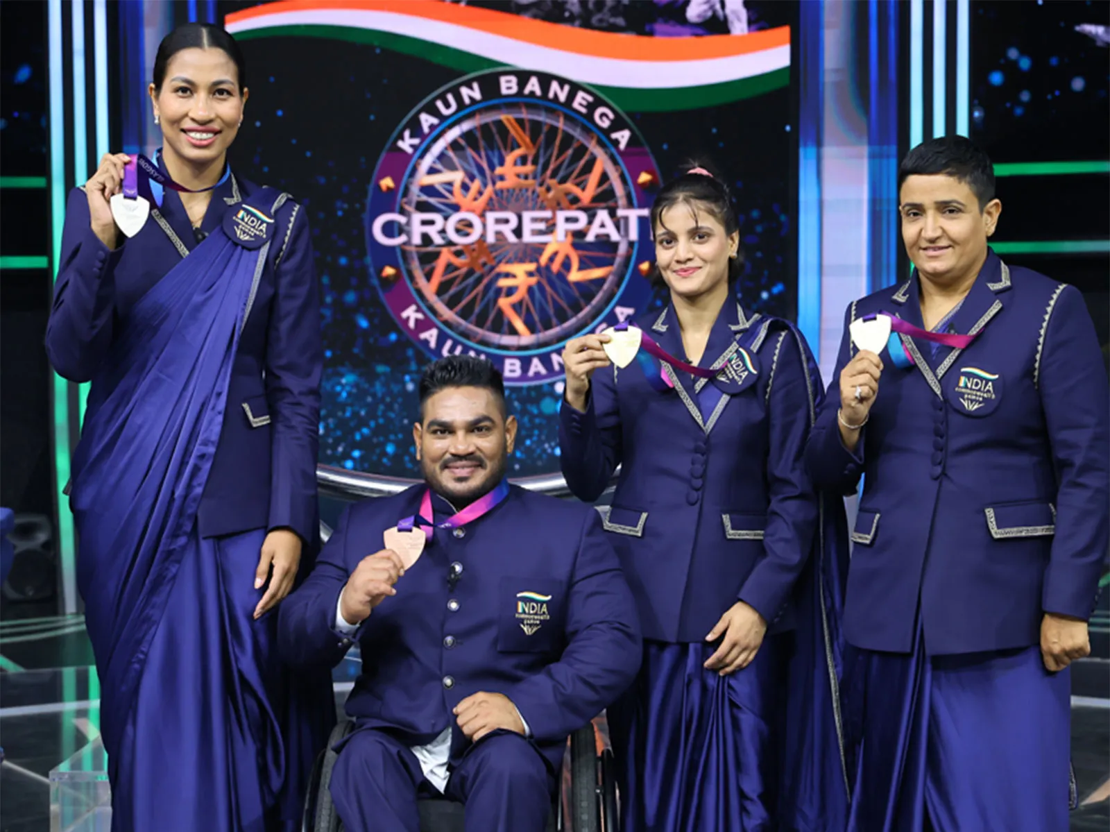 Commowealth Games 2026 winners appear on Big B's 'KBC 18'
