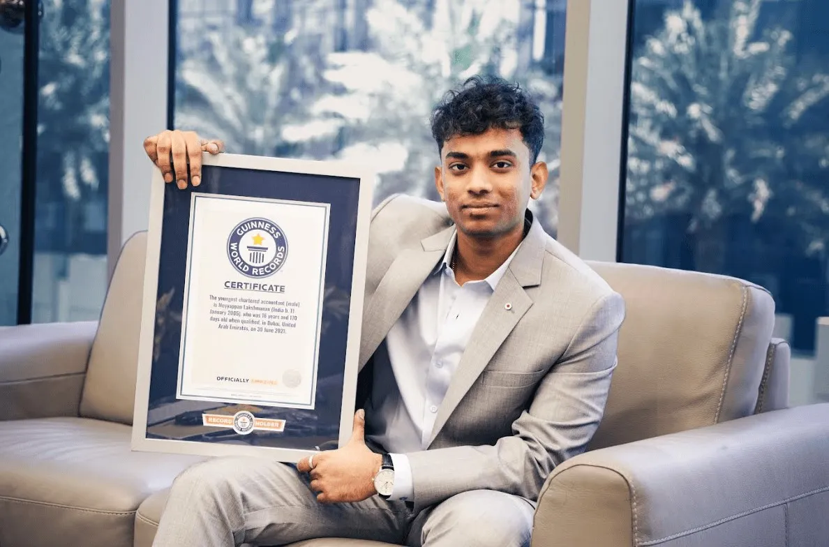 Lakshmanan Meyyappan Creates History Earning His CA & CFA Titles before Turning 17