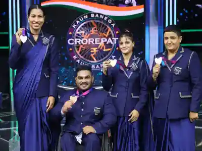 Commowealth Games 2026 winners appear on Big B's 'KBC 18'