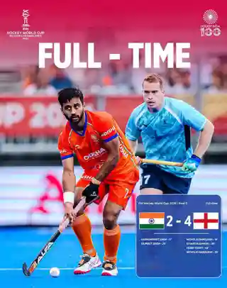 India Suffer Heartbreaking Defeat to England at Mens Hockey World Cup 2026