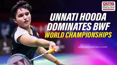 Debutant Unnati Hooda Dominates First Round Match at BWF World Championships