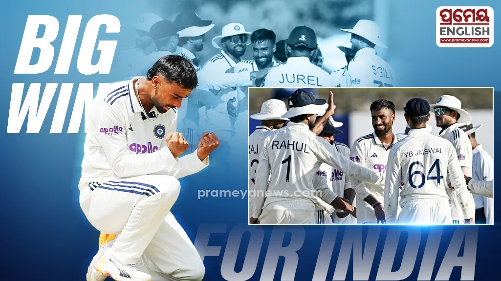 Manav Suthar Claims Six Crucial Wickets as India Defeats Sri Lanka by 165 Runs in Galle Test