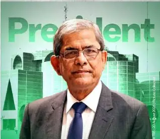 BNP's Mirza Fakhrul Islam Alamgir Elected as 23rd President of Bangladesh