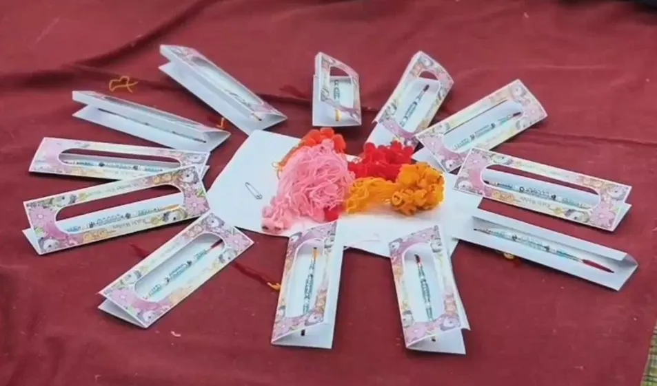 Jajpur students send handmade Rakhi to soldiers ahead of Raksha Bandhan

