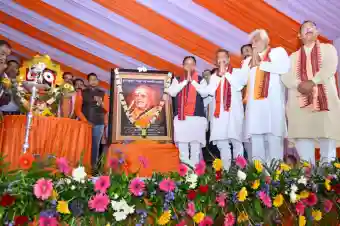 CM Majhi announces heritage village status for Swami Laxmanananda Saraswati’s birthplace