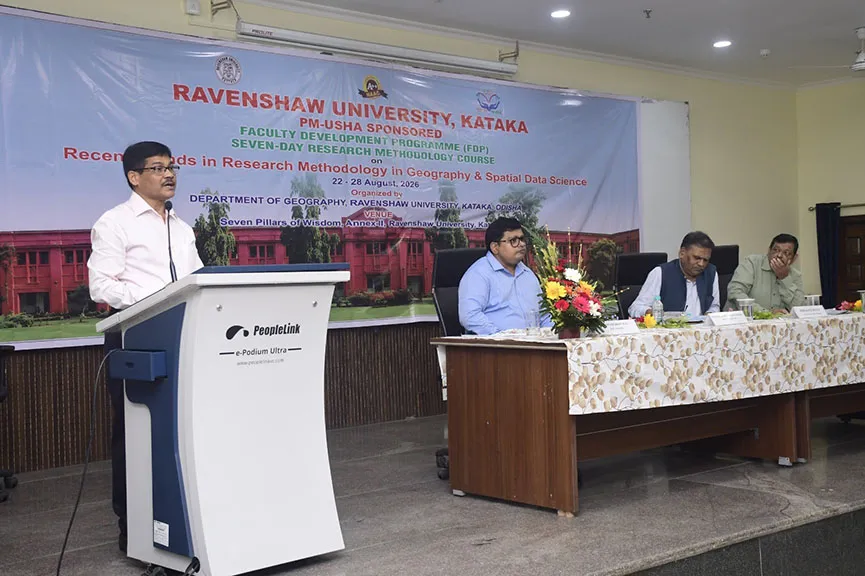 Ravenshaw University Launches Seven Day Faculty Program on Spatial Data Science and Geography