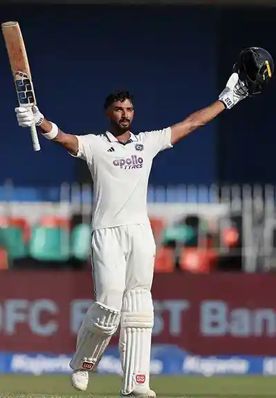 Devdutt Padikkal Century Propels India to Strong Start in Second Test Match at Colombo