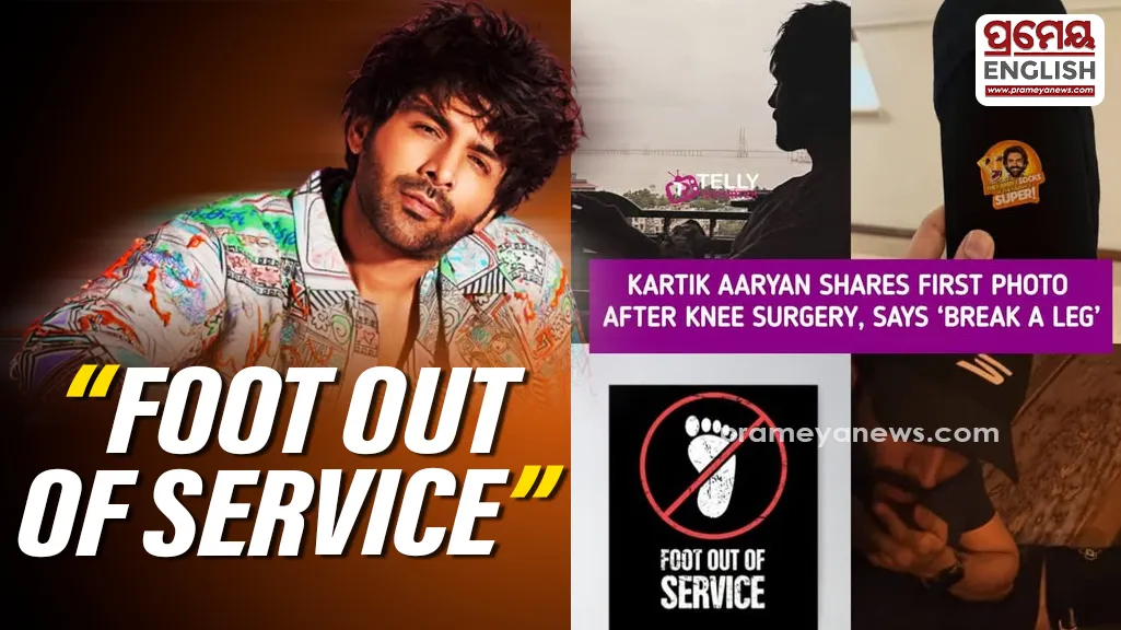 Kartik Aaryan’s ‘Break a Leg’ joke after knee surgery leaves fans curious about his recovery