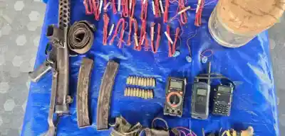 Maoist arms dump unearthed in Rourkela