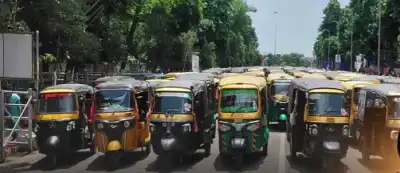 Online auto drivers in trouble after protest; RTO moves to cancel vehicle RCs