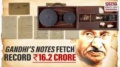 Mahatma Gandhi Memorabilia Smashes Global Auction Records in Mumbai