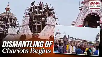Dismantling of Rath Yatra Chariots begins in Puri