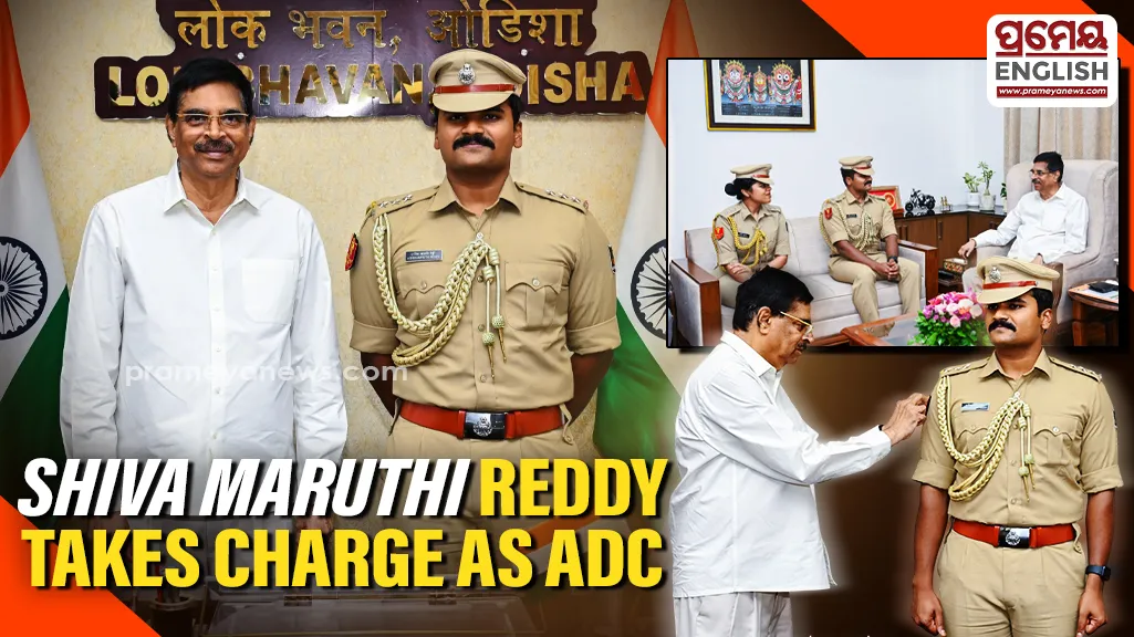 Shiva Maruthi Reddy takes charge as Governor’s Police ADC